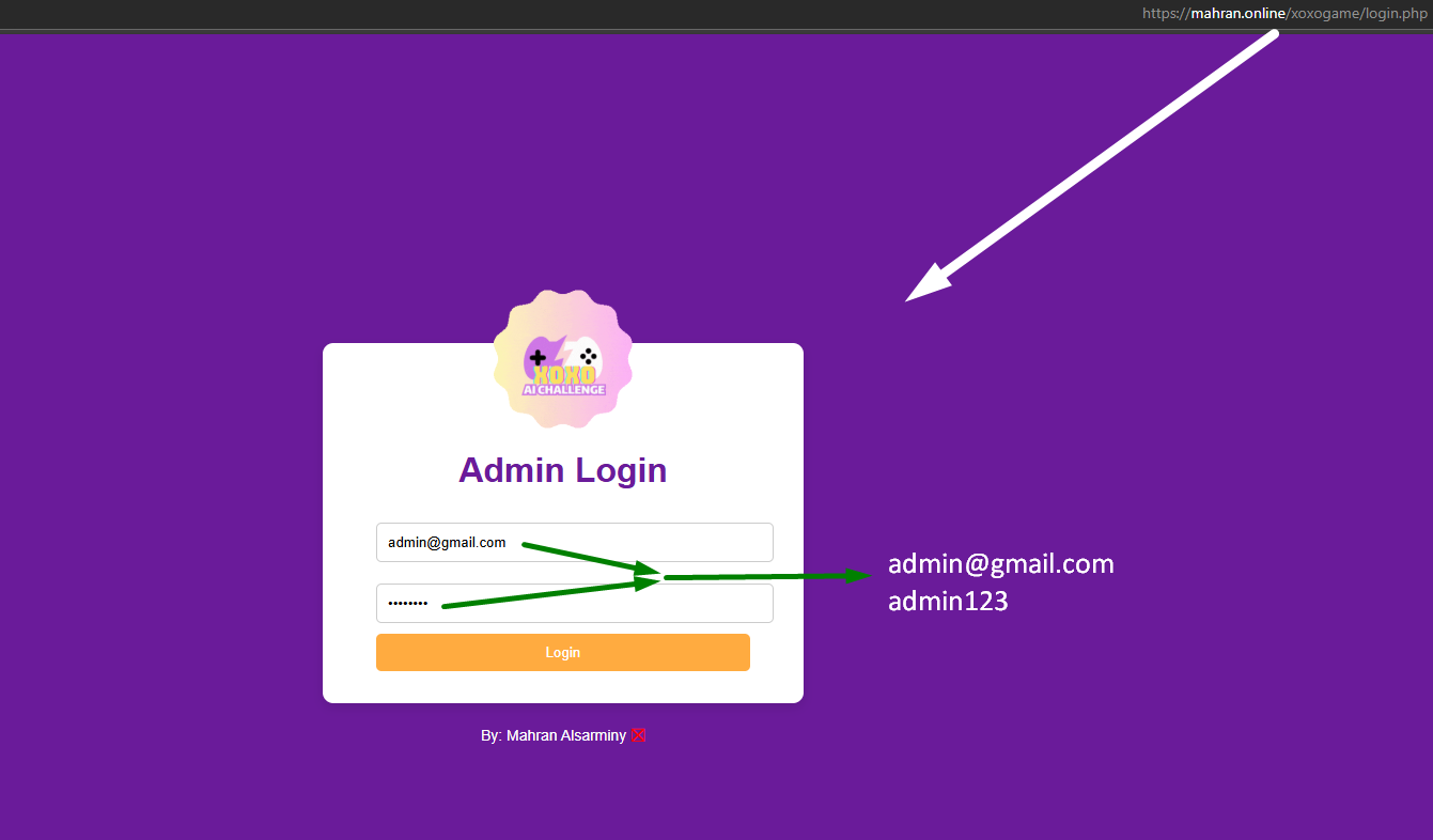 Admin Panel Mahran ALSarminy