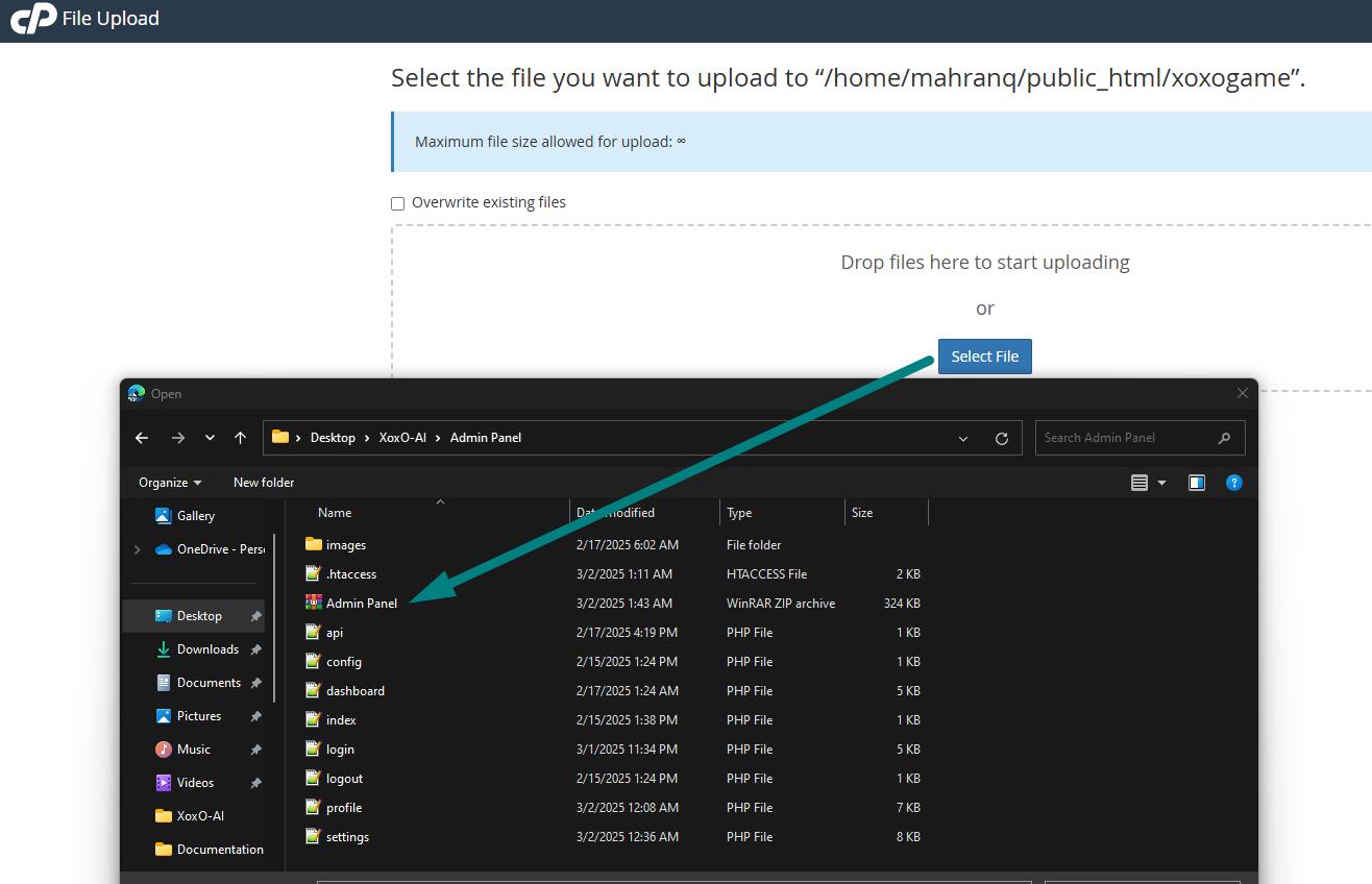 Admin Panel Mahran ALSarminy